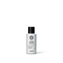 Maria Nila Sheer Silver, Shampoo 3.4 Fl Oz, Neutralizes Golden Shades, Violet Pigments Gives Cool Tone, 100% Vegan & Sulfate/Paraben free