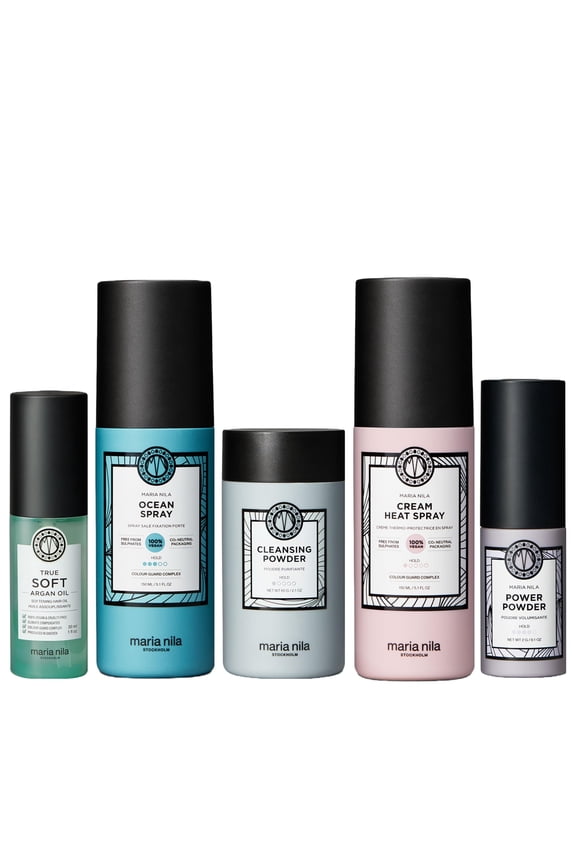 , The Styling Beauty Bag, 5 Styling Products to get Creative with your Looks, 100% Vegan & Sulfate/Paraben free