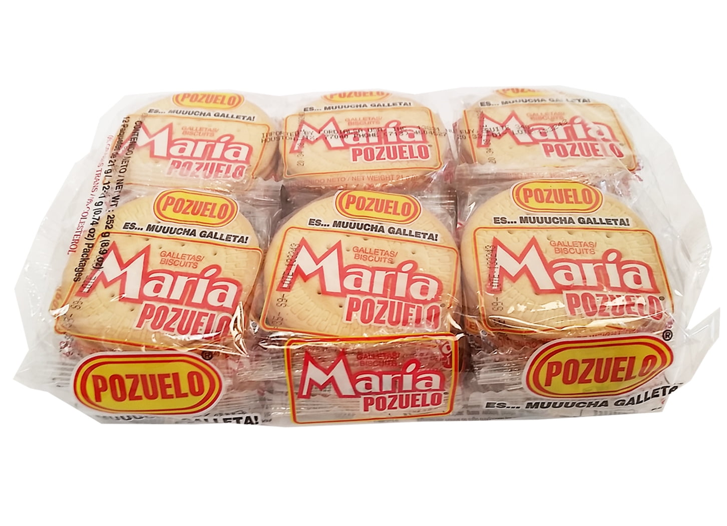 Maria Pozuelo Cookies, 8.89 oz Bag