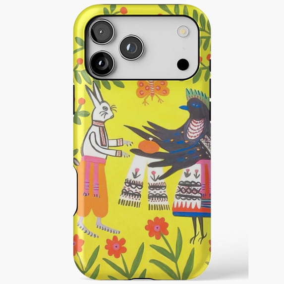 Maria Primachenko A Hares Birthday Party iPhone Case 17 16 15 14 13 12 11 Pro Max