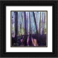 thumbnail image 1 of Maria, Robin 15x15 Black Ornate Wood Framed with Double Matting Museum Art Print Titled - Moody Woods, 1 of 4