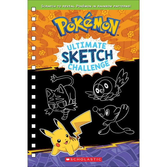 Ultimate Sketch Challenge (Pokmon) (Edition 2) (Hardcover)