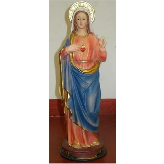 Maria Sacred Heart Religious Figurine 12 inch
