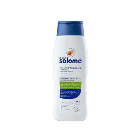 Maria Salome Traditional Sensitive Hair Shampoo for Loss Prevention and Hydration 13.5 fl.oz.