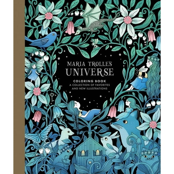 Maria Trolle's Universe Coloring Book, (Hardcover)