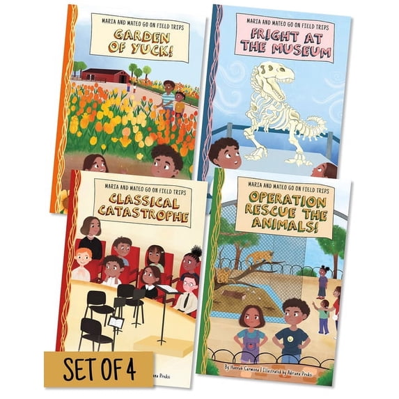 Maria and Mateo Go on Field Trips (Set of 4) (Paperback)