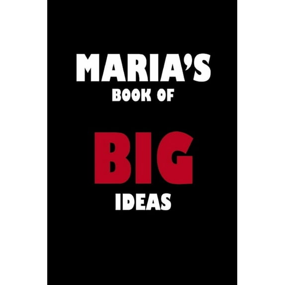 Maria's Book of Big Ideas, (Paperback)
