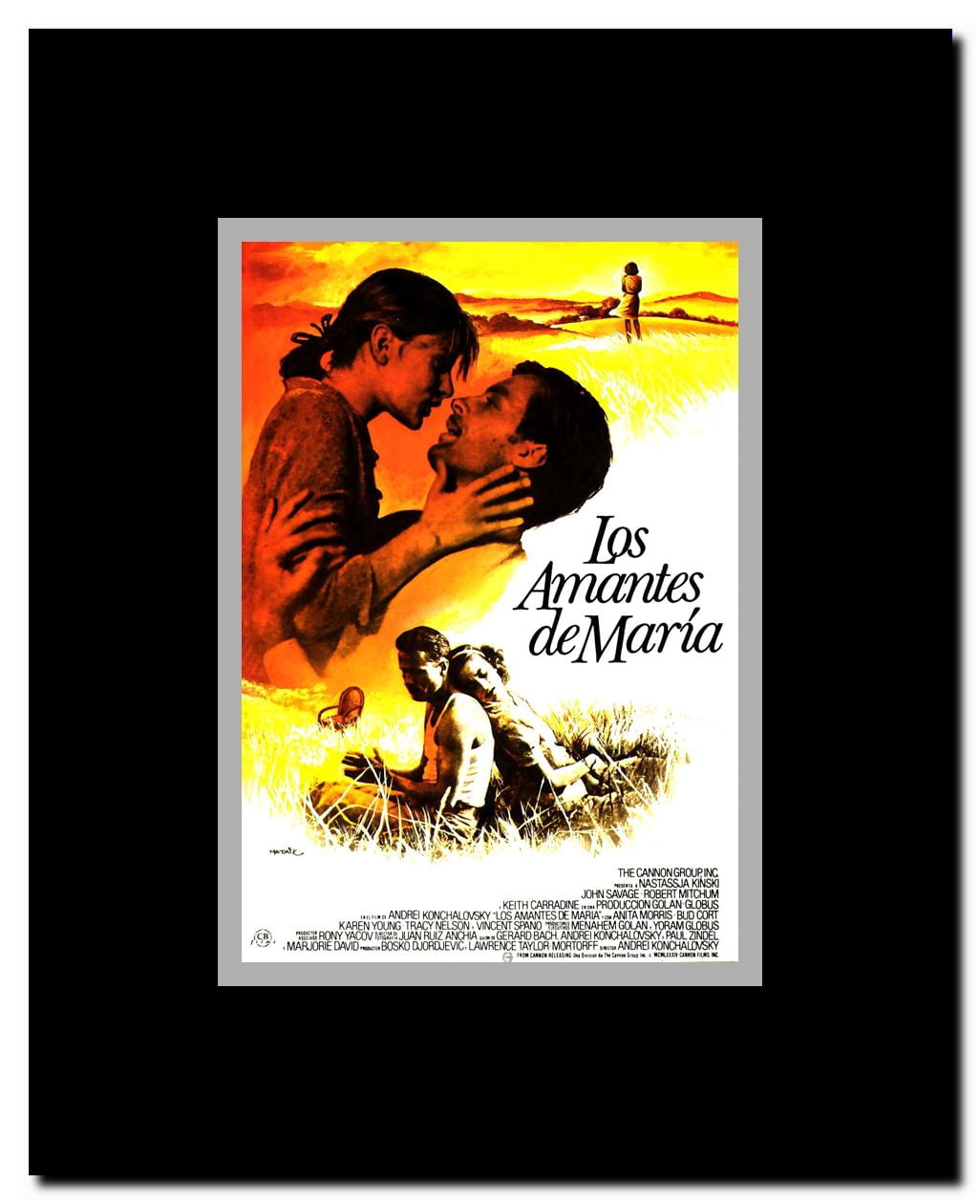 Maria's Lovers Framed Movie Poster