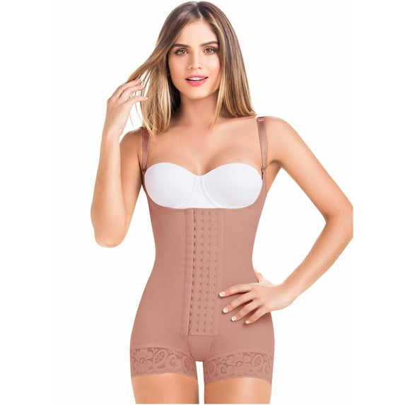 Mariae Faja Colombia Postparto Post Operatoria BBL STAGE 2 Tummy Tuck Postpartum High Compression Garment Full Body Girdle Shape Post Surgery Butt Lifter Shapewear Bodysuit for Woman