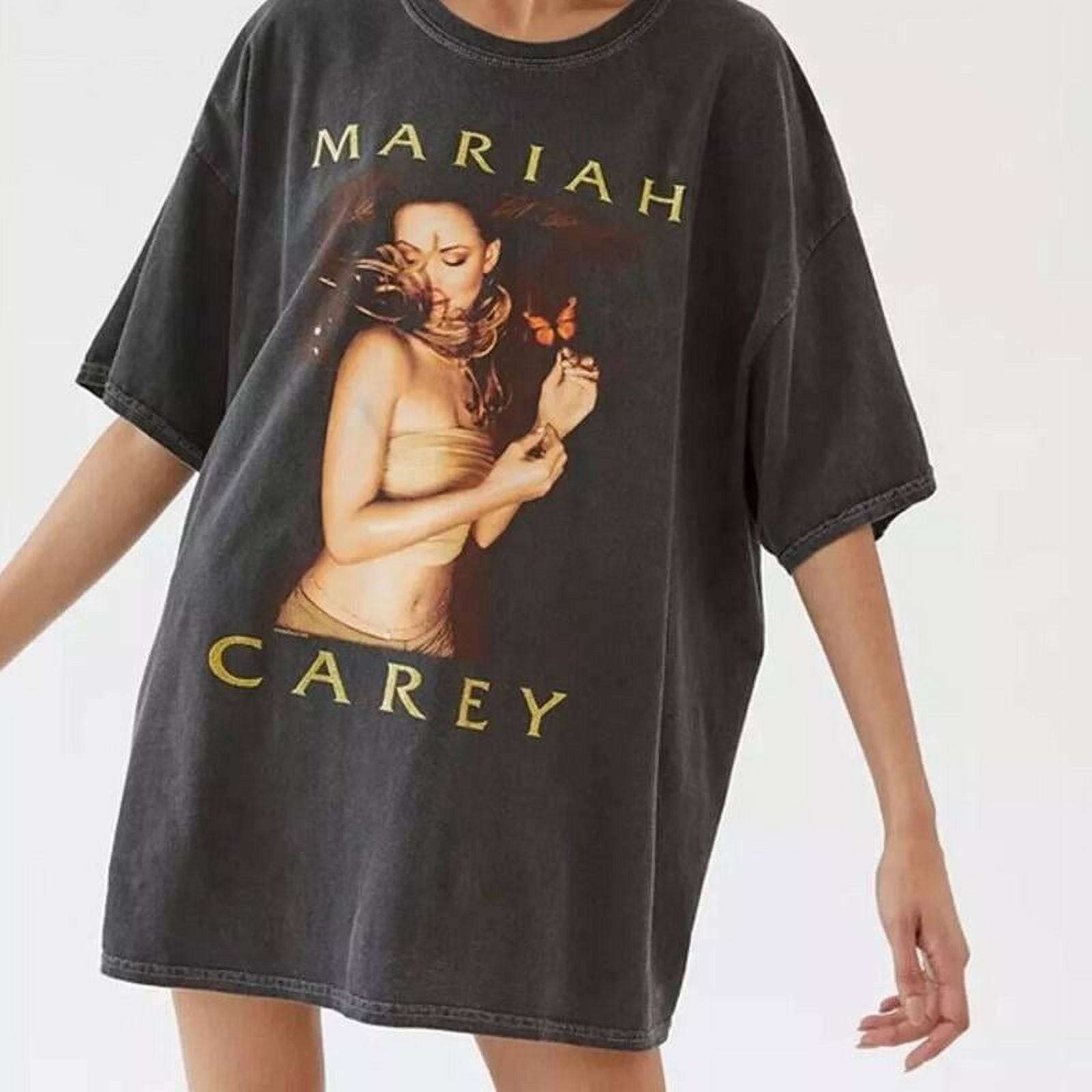 Mariah Carey Butterfly Cotton Unisex Comfort Tee T Shirt, Color