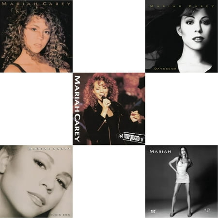 Mariah Carey & Music Box & Mtv Unplugged & Daydream & #1’S (2LP/Metallic Silver & Black Swirl Vinyl)