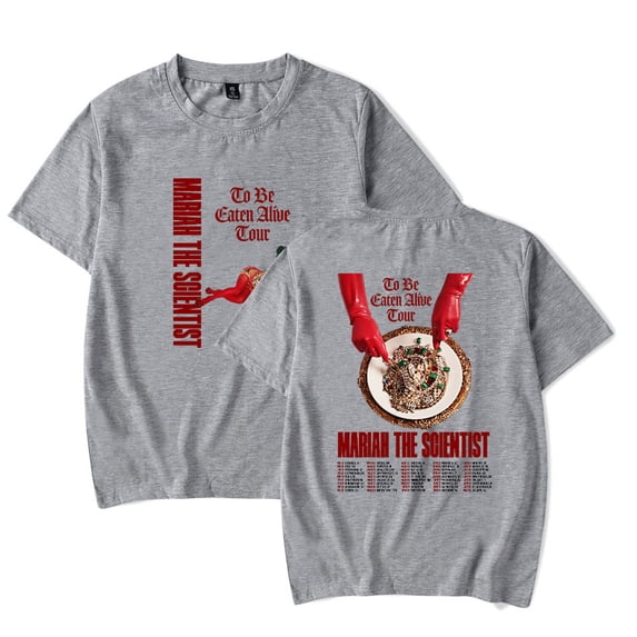 Mariah The Scientist Tour Men/Women T-Shirt Summer Streetwear Harajuku Tshirt Shirt Short Sleeve