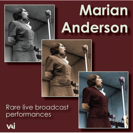 Marian Anderson - Rare Live Broadcast Performances - Music & Performance - CD