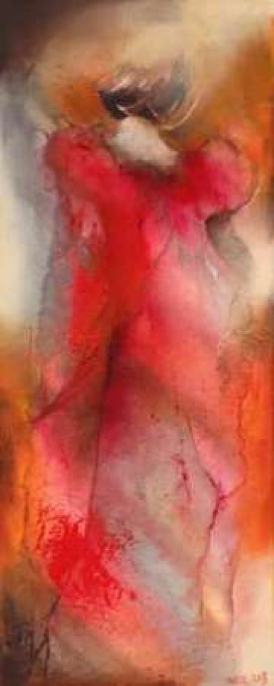 Marian II Canvas Art - Wil Lof (10 x 20)