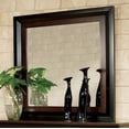 thumbnail image 1 of Patra Transitional Mirror, Acacia/Walnut, 1 of 2
