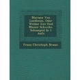 thumbnail image 1 of Mariane Von Lindheim, Oder Weiber Gr E Und M Nner Schw Che. Schauspiel in 1 Aufz (Paperback), 1 of 1