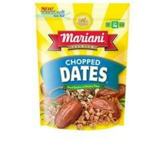 Mariani Chopped Dates 8 oz (Pack of 6)