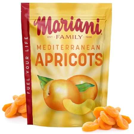 Mariani Dried Fruit, Mediterranean Apricots, 16 oz (454 g) Pack of 2