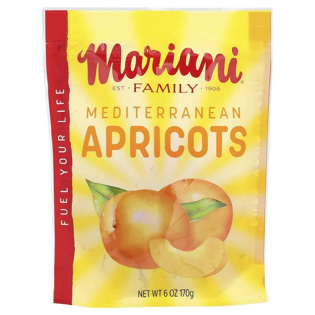 Mariani Dried Fruit Premium Mediterranean Apricots 6 oz (170 g