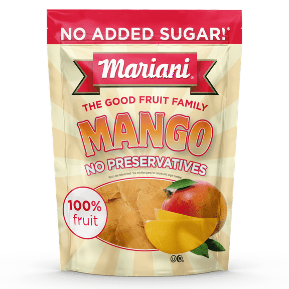 Mariani No Added Sugar Mango 100% Fruit No preservatives - 16 oz Pack of 4