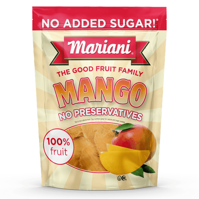 Mariani No Added Sugar Mango 100% Fruit No preservatives - 16 oz