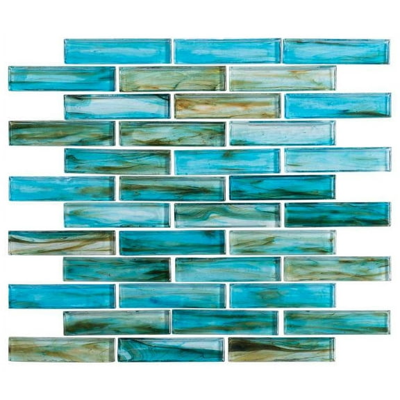 Marianna Glass Brick Joint Mosaic Wall Tile