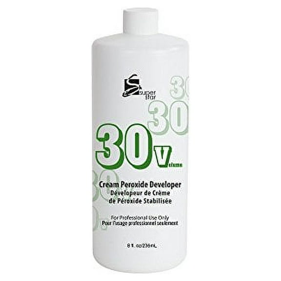 Marianna Super Star Cream Peroxide Developer 30 Volume, 8 oz, 2 Pack