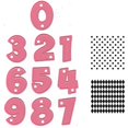 thumbnail image 1 of Marianne Design Collectables Dies with Stamps, Party Numbers, 1 of 2