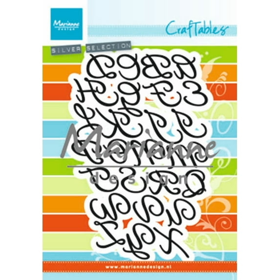Marianne Design Craftables Classic Alphabet Upper Case