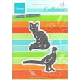 thumbnail image 1 of Marianne Design: Craftables Dies - Tiny's Animals - Fox & Pheasant, 1 of 4