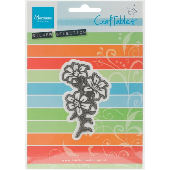 Marianne Design Craftables Dies-Tiny's Lily, 1.67"X2.83"