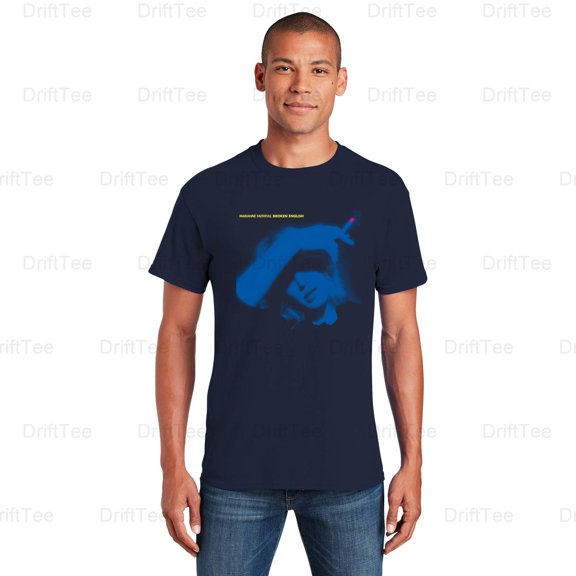 Marianne Faithfull - Broken English Vintage Retro Folk Rock New Wave Art T-Shirt Unisex, up to 5XL