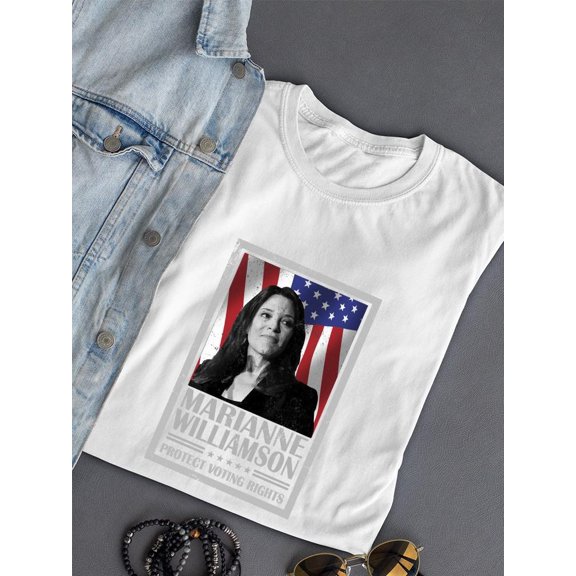 Marianne Williamson Rights T-shirt Female's -SmartPrintsInk Designs