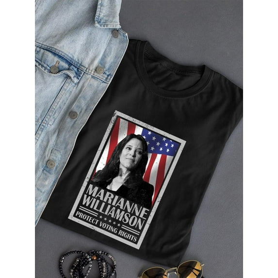Marianne Williamson Rights T-shirt Female's -SmartPrintsInk Designs
