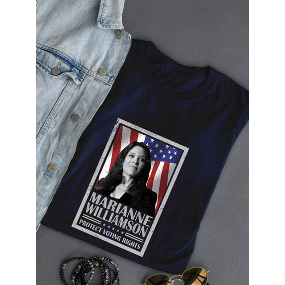 Marianne Williamson Rights T-shirt Female's -SmartPrintsInk Designs