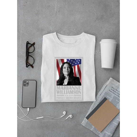 Marianne Williamson Rights T-shirt male's -SmartPrintsInk Designs