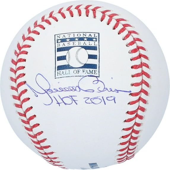 Mariano Rivera New York Yankees Autographed Hall of Fame Logo Baseball with "HOF 2019" Inscription - Fanatics Authentic Certified