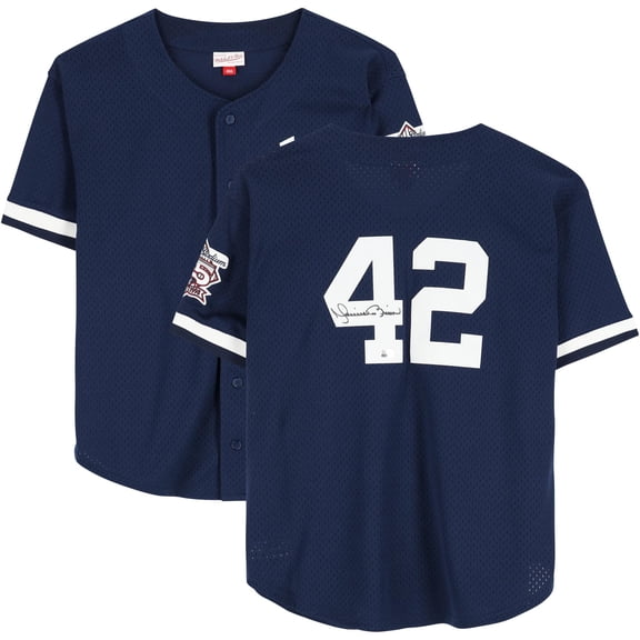 Mariano Rivera New York Yankees Autographed Navy 1998 Mitchell & Ness Batting Practice Replica Jersey - Fanatics Authentic Certified
