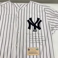 thumbnail image 1 of Mariano Rivera Signed Heavily Inscribed NY Yankees STAT Jersey Steiner COA, 1 of 11