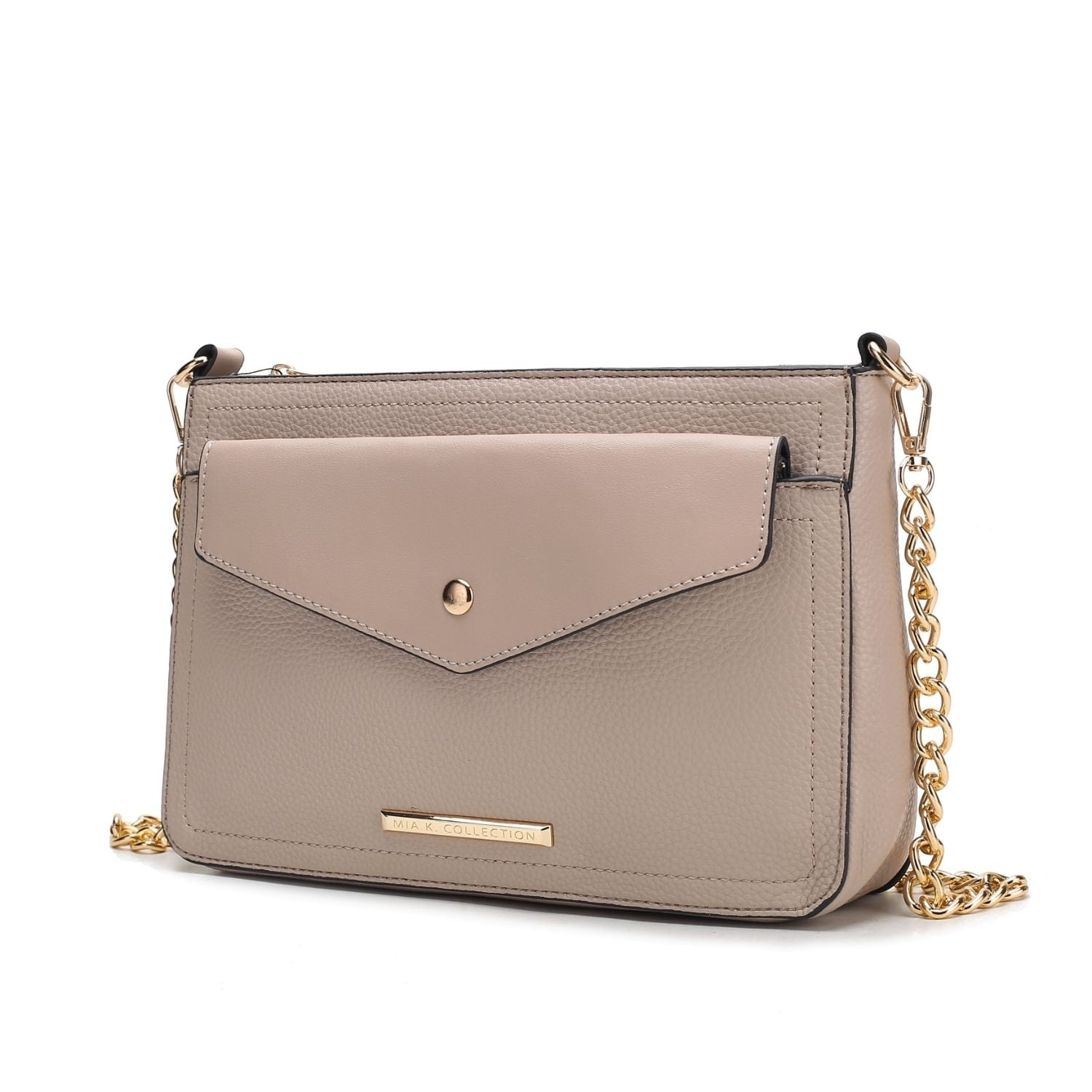 Maribel Vegan Leather Womens 3 in 1 Crossbody Bag by Mia K