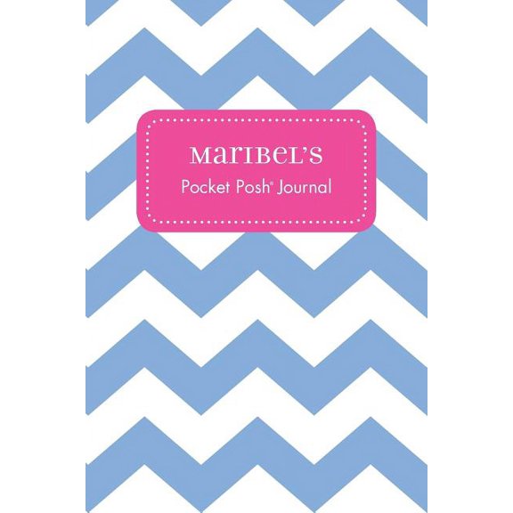 Maribel's Pocket Posh Journal, Chevron, (Paperback)