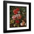 thumbnail image 1 of Marie Absolon 12x14 Black Modern Framed Museum Art Print Titled - Roses (1888), 1 of 1