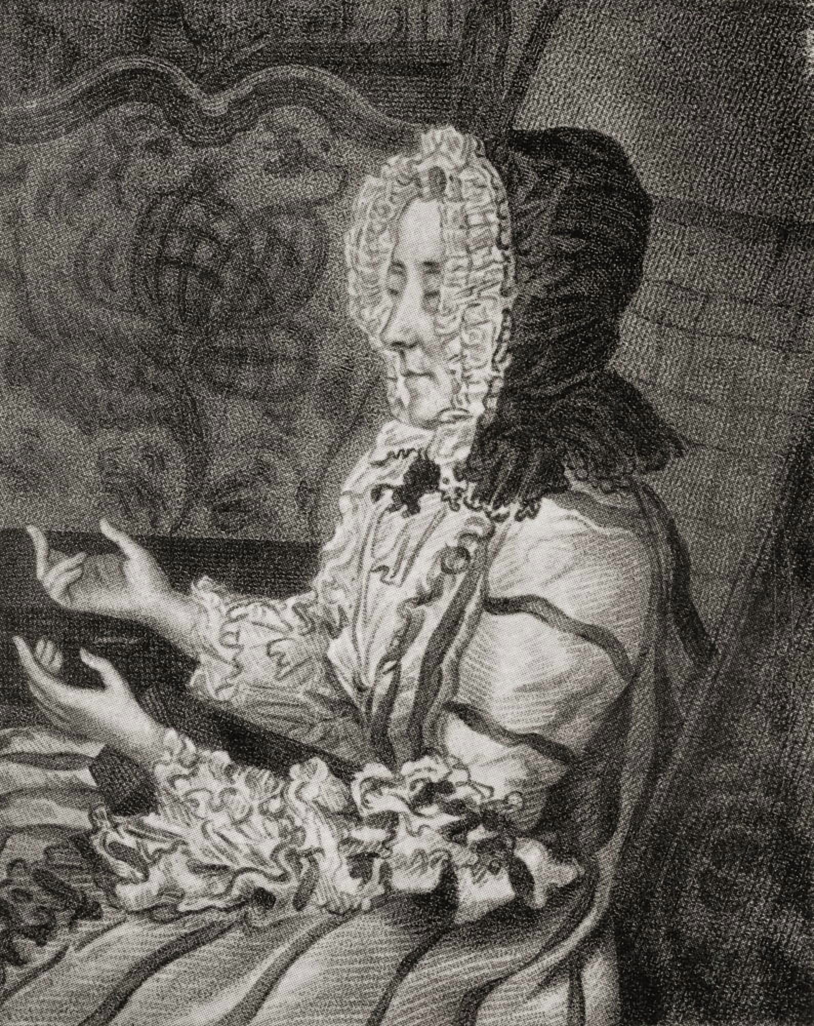 Marie Anne de Vichy-Chamrond marquise du Deffand 1697 Canvas Art - Ken Welsh Design Pics (24 x 30)