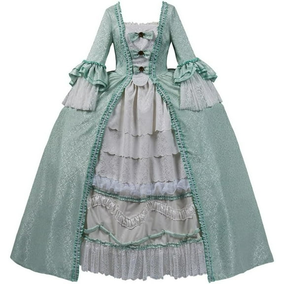 Marie Antoinette Ball Dresses Women's 18th Century Victorian Ball Gown Baroque Dress