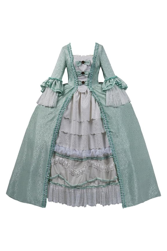 Marie Antoinette Ball Dresses Women's 18th Century Victorian Ball Gown Baroque Dress
