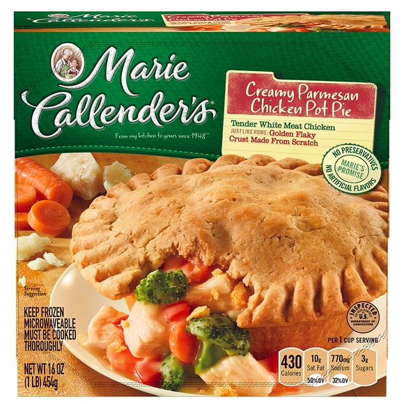 Marie Callenders Creamy Parmesan Chicken Pot Pie, 16 Ounce