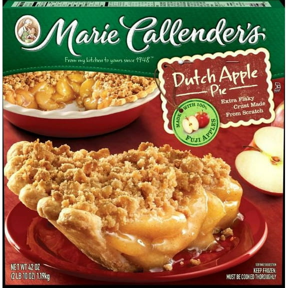 Marie Callender's Frozen Pie Dessert, Dutch Apple, 42 Ounce