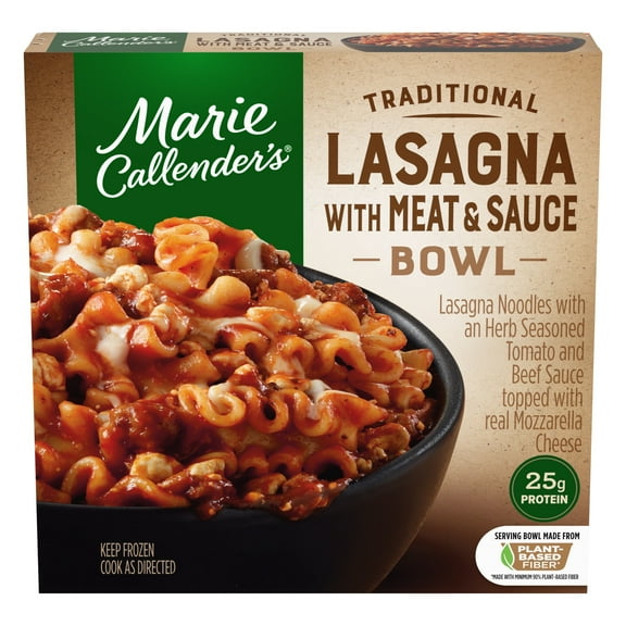 Marie Callender's Traditional Lasagna With Meat & Sauce Bowl Frozen Meal 11.75oz (frozen)