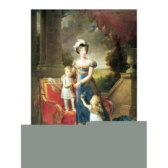 Marie-Caroline De Bourbon Poster Print by Francois Gerard - 18 x 24 in.