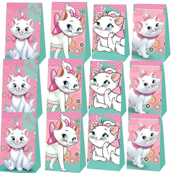 Marie Cat Goodie Bags Party Favor Candy Decorations Treat Supplies Birthday